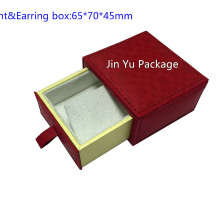 Jy-Jb65 Paper Leather Locker Shape Gift Jewelry Set Packaging Box